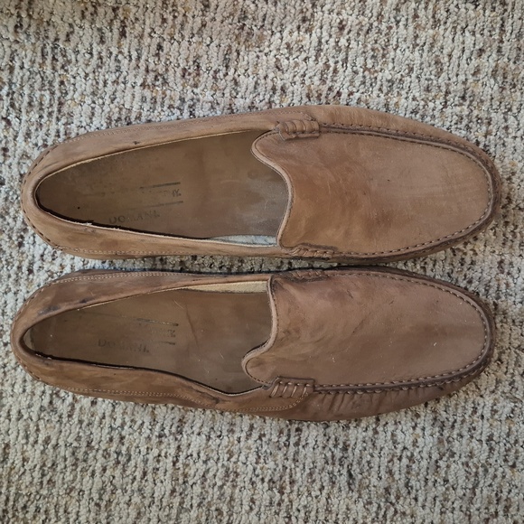 Johnston & Murphy Mens Domani Suede Loafers - Picture 1 of 10